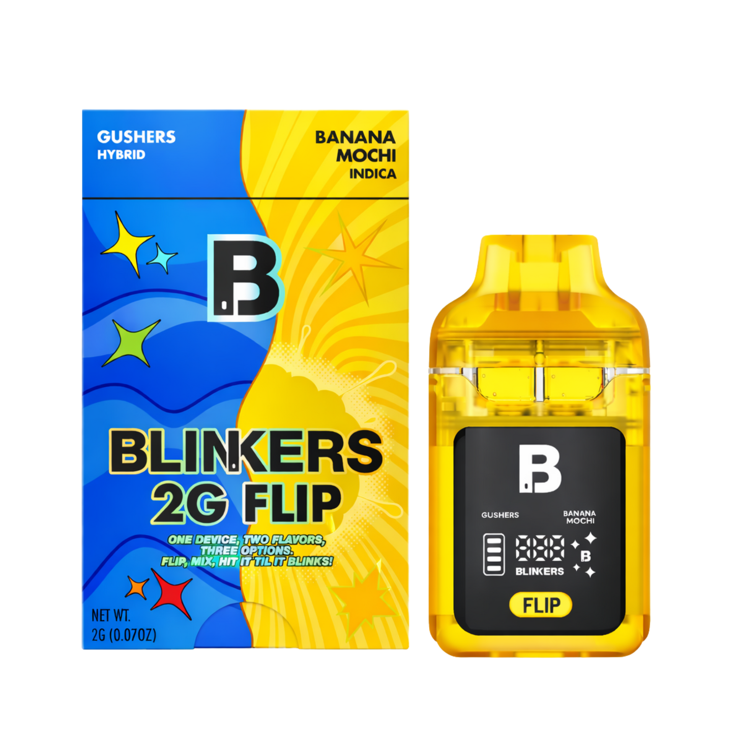 Blinkers Flip 2g - Doble sabor